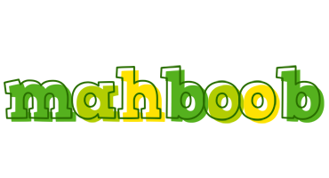 Mahboob juice logo