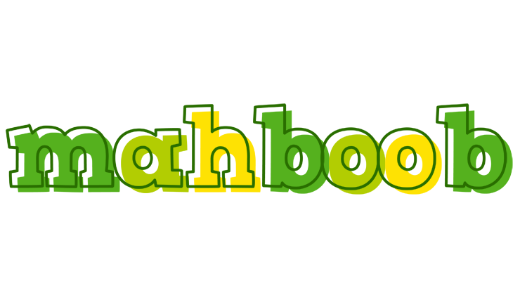 Mahboob juice logo