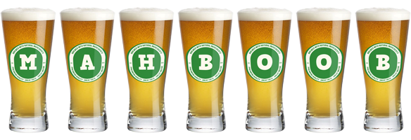 Mahboob lager logo