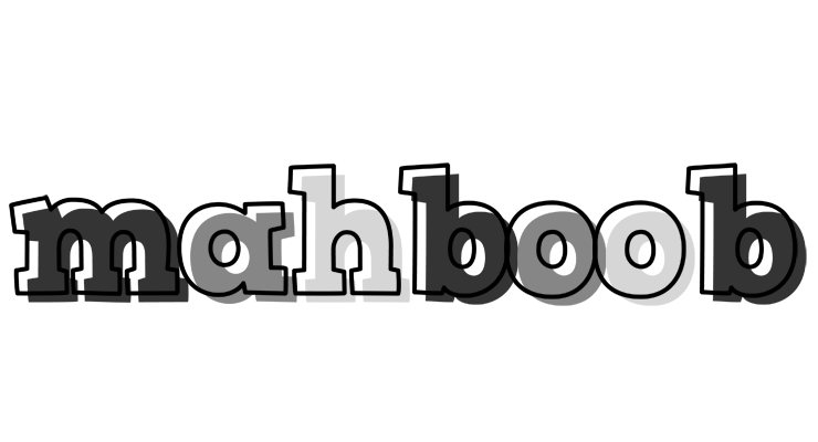 Mahboob night logo