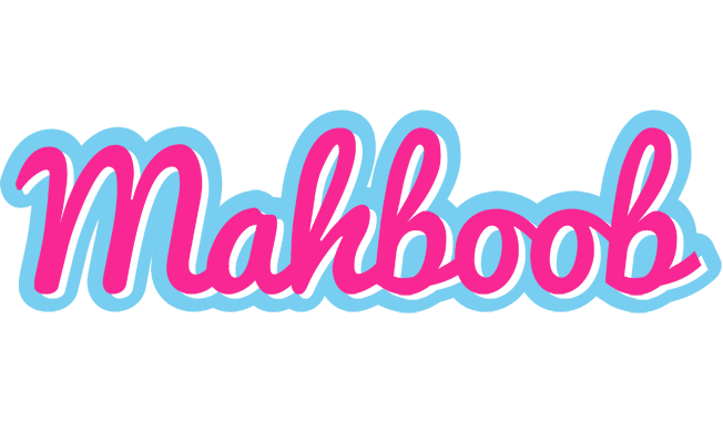 Mahboob popstar logo
