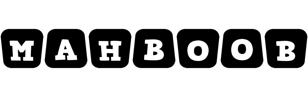 Mahboob racing logo