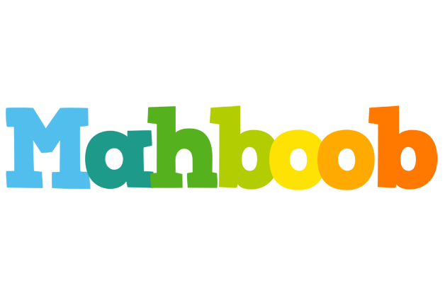 Mahboob rainbows logo