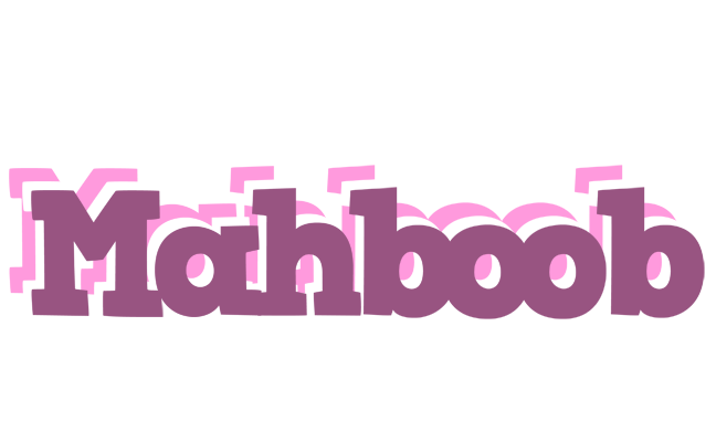 Mahboob relaxing logo
