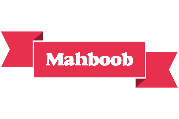 Mahboob sale logo