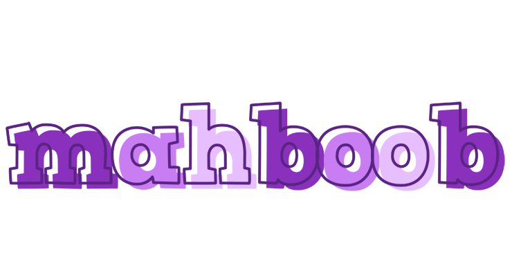 Mahboob sensual logo