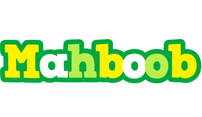 Mahboob soccer logo