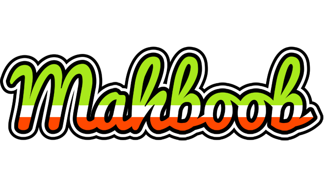 Mahboob superfun logo