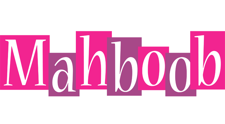 Mahboob whine logo