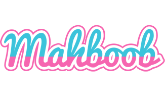 Mahboob woman logo