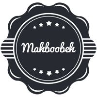 Mahboobeh badge logo