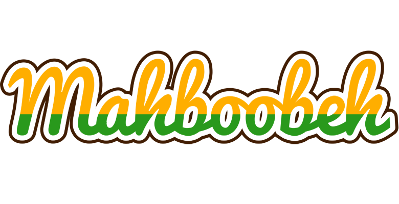 Mahboobeh banana logo