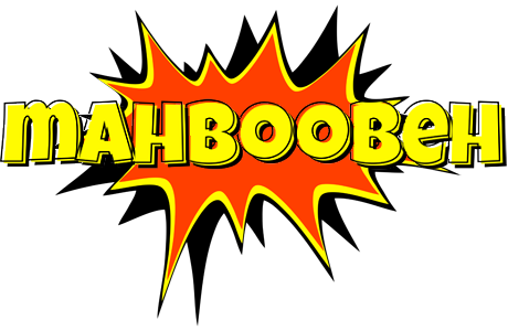 Mahboobeh bazinga logo