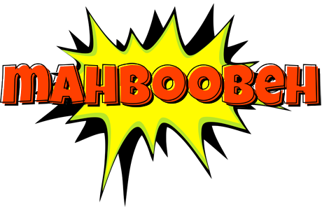 Mahboobeh bigfoot logo