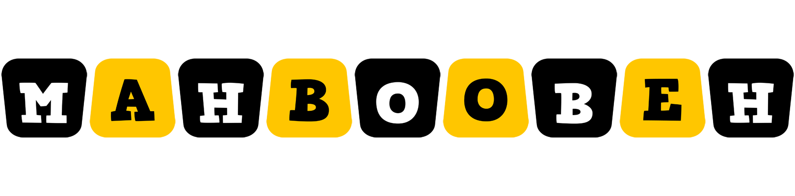 Mahboobeh boots logo