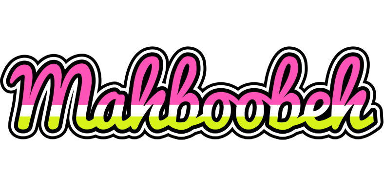 Mahboobeh candies logo