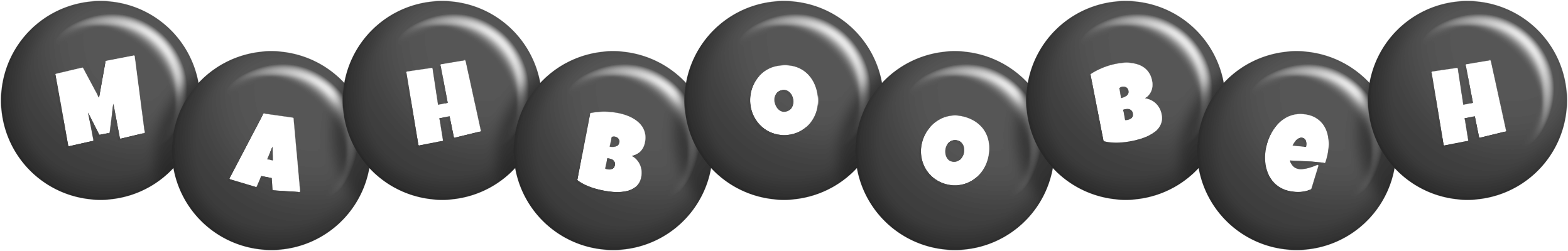 Mahboobeh candy-black logo