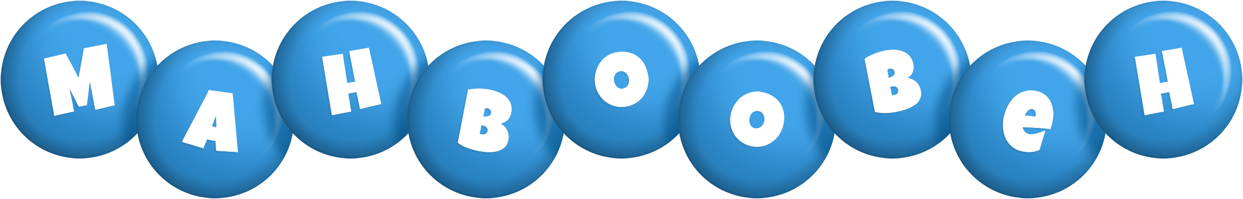 Mahboobeh candy-blue logo
