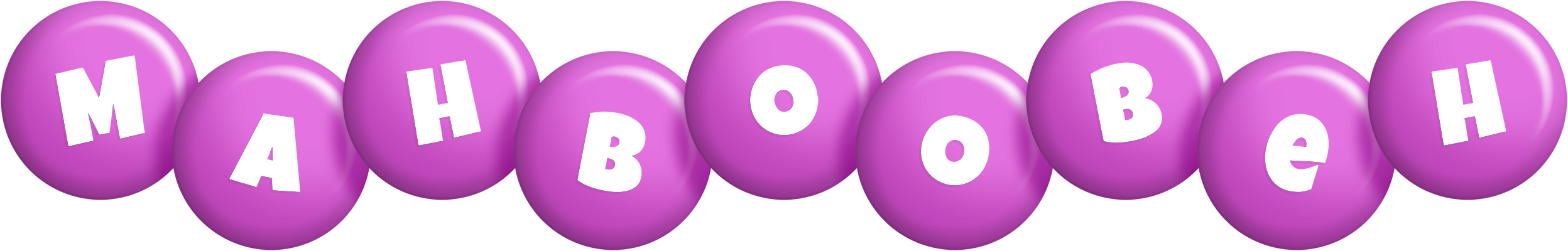 Mahboobeh candy-purple logo