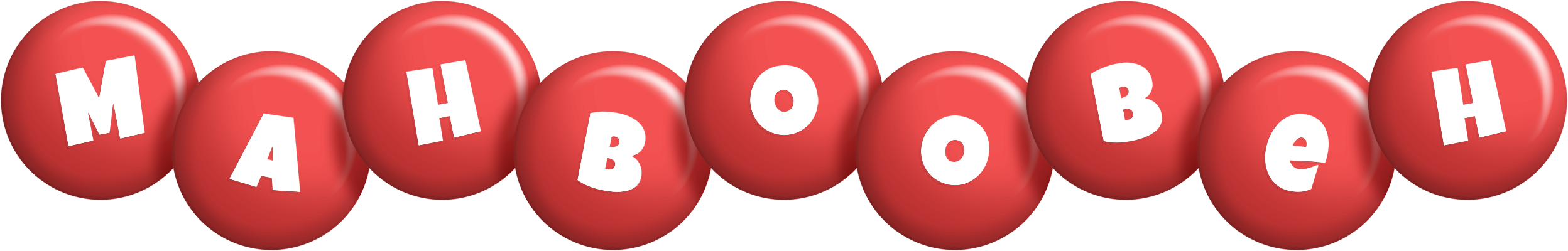 Mahboobeh candy-red logo