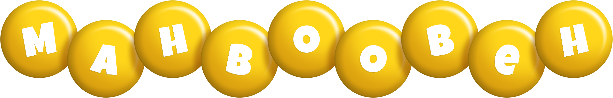 Mahboobeh candy-yellow logo