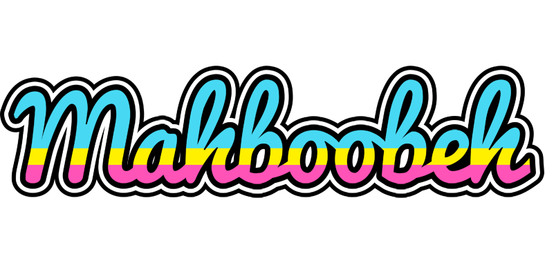 Mahboobeh circus logo