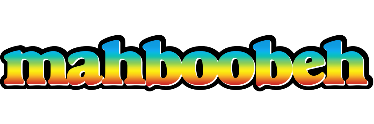 Mahboobeh color logo