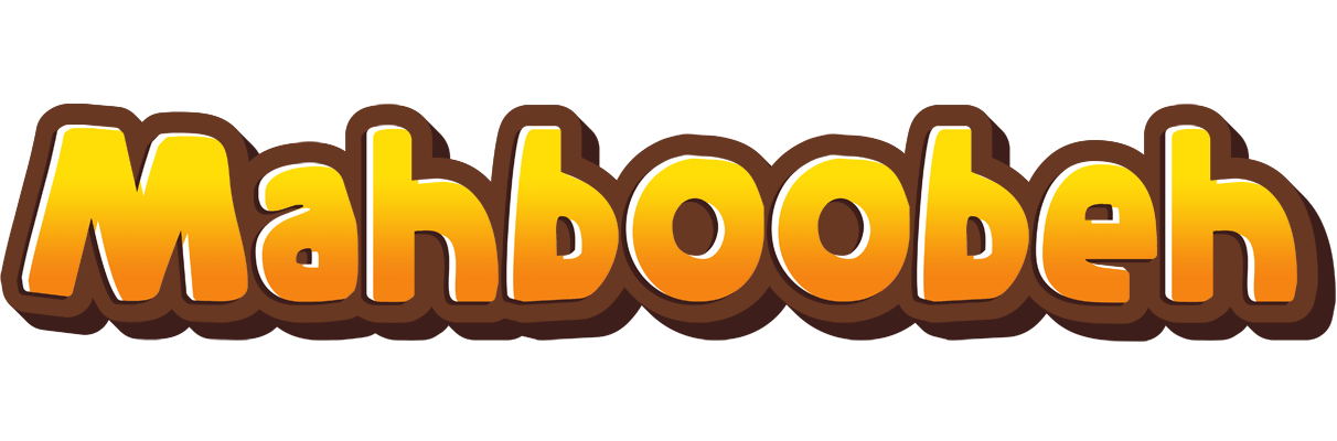Mahboobeh cookies logo