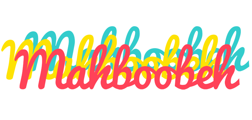 Mahboobeh disco logo