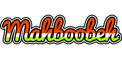 Mahboobeh exotic logo