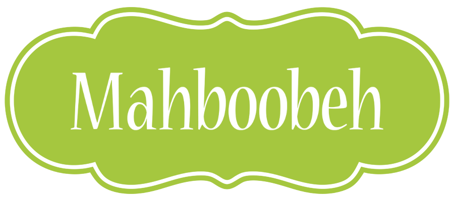 Mahboobeh family logo