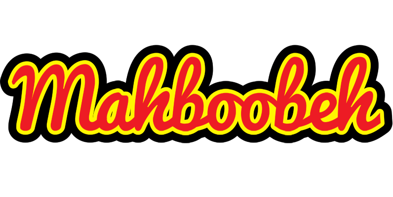 Mahboobeh fireman logo