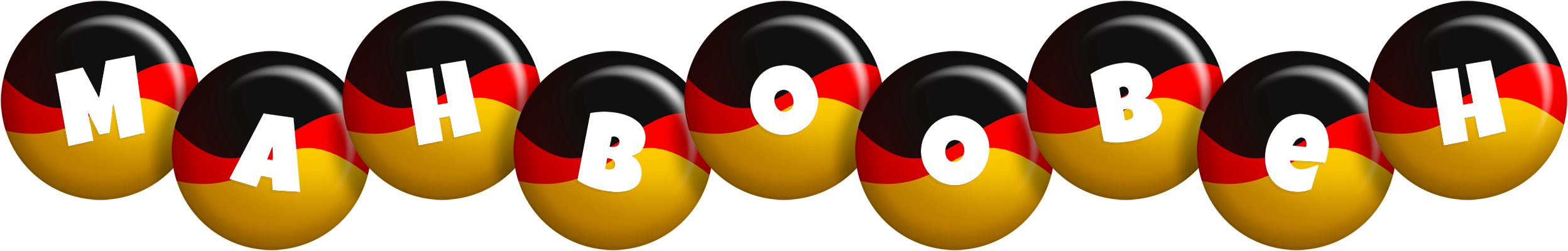 Mahboobeh german logo