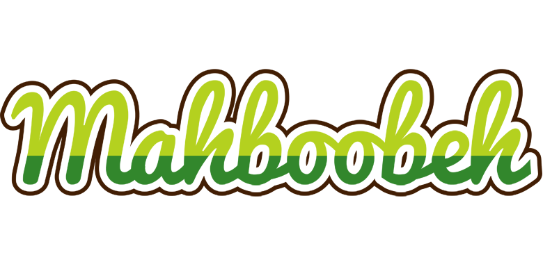 Mahboobeh golfing logo