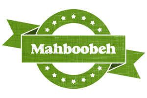 Mahboobeh natural logo