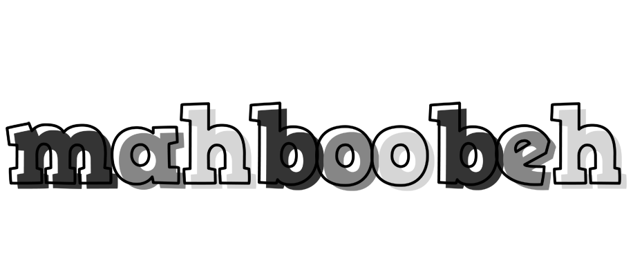 Mahboobeh night logo