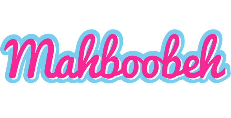 Mahboobeh popstar logo