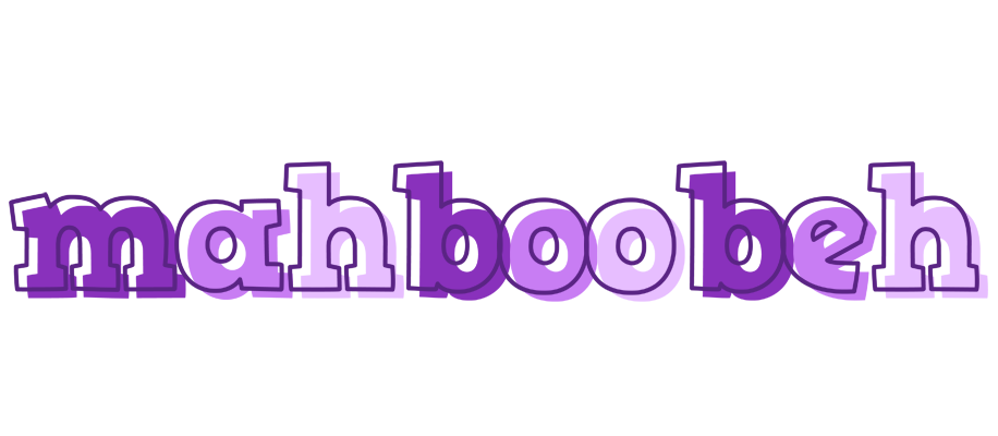 Mahboobeh sensual logo