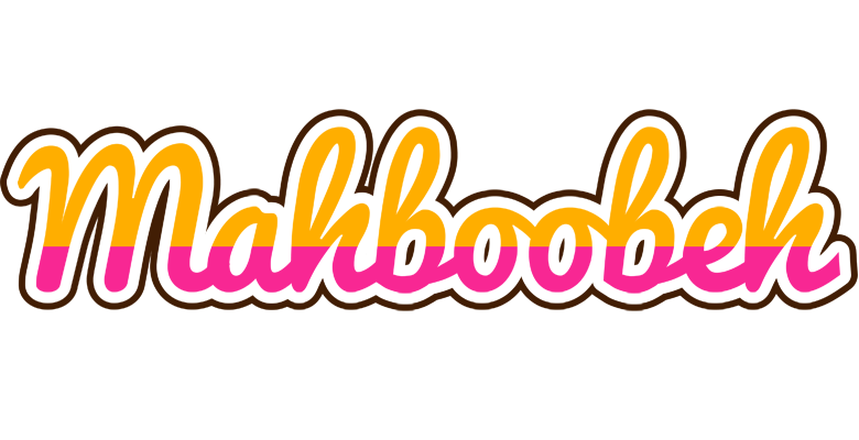 Mahboobeh smoothie logo