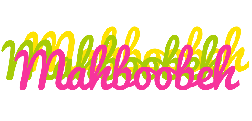 Mahboobeh sweets logo