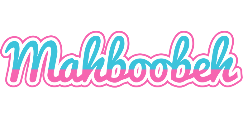 Mahboobeh woman logo