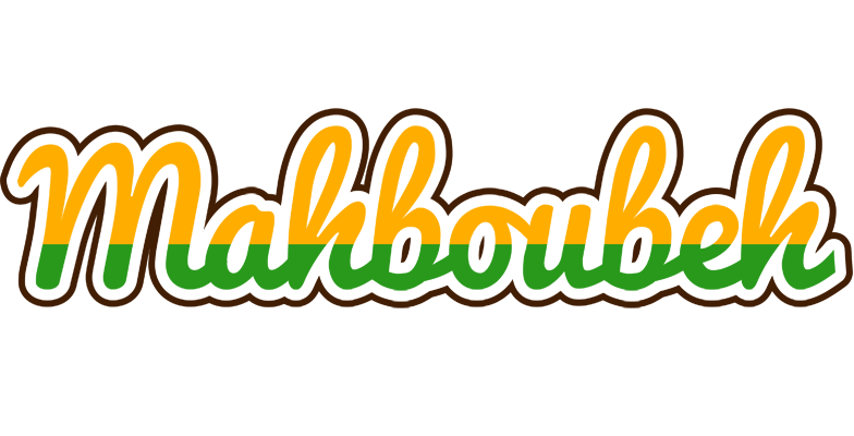 Mahboubeh banana logo