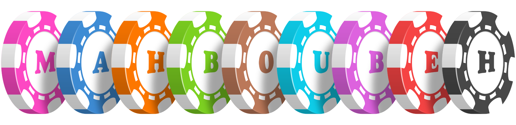 Mahboubeh bluffing logo