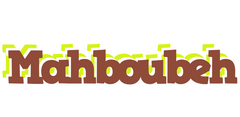 Mahboubeh caffeebar logo