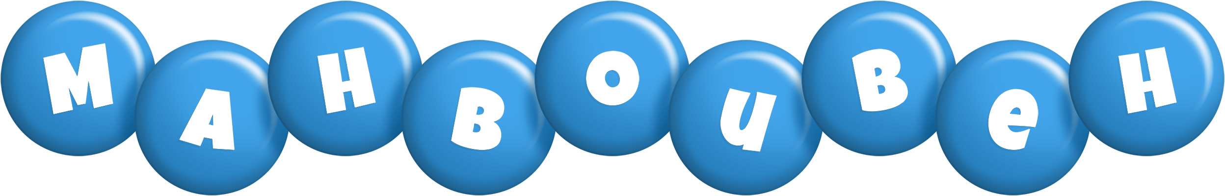 Mahboubeh candy-blue logo