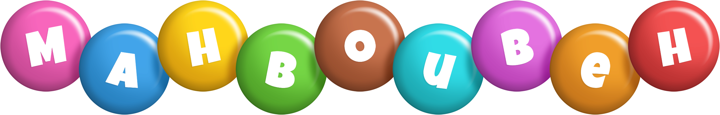 Mahboubeh candy logo