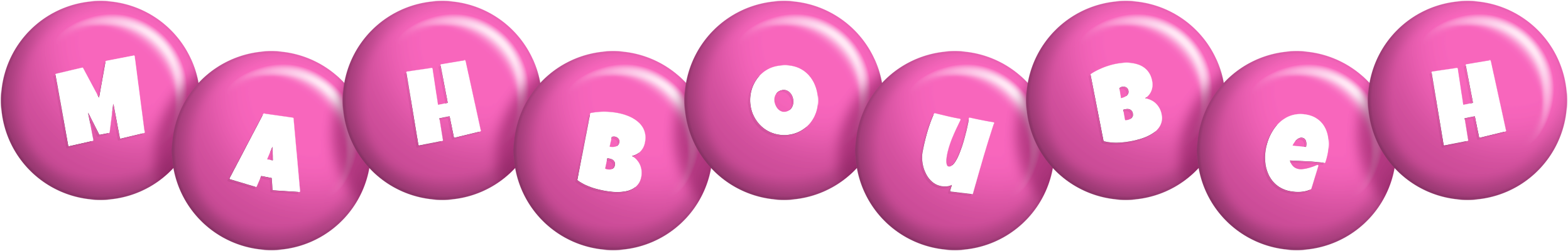 Mahboubeh candy-pink logo