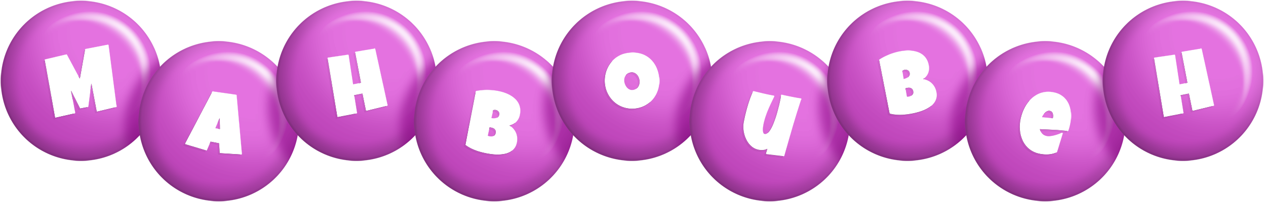 Mahboubeh candy-purple logo