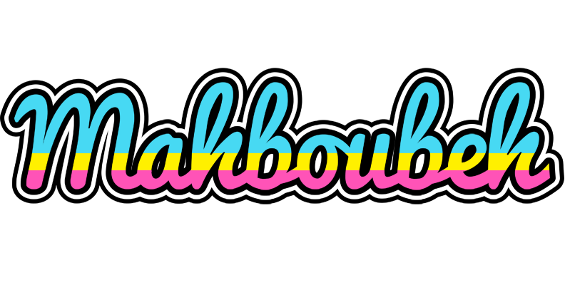 Mahboubeh circus logo