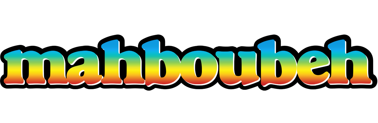 Mahboubeh color logo
